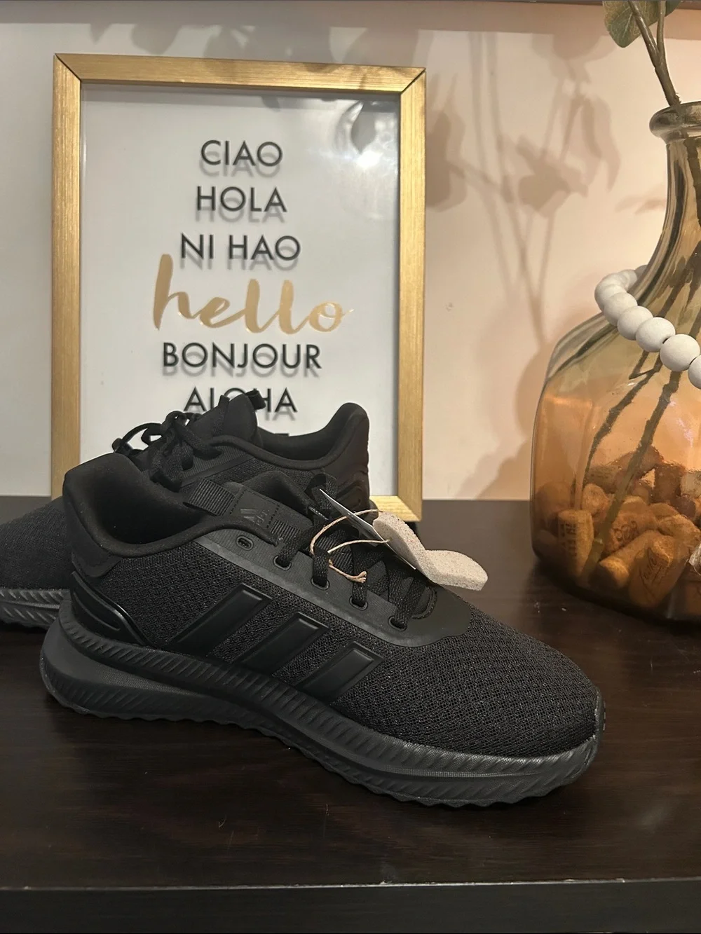 Adidas Cloudfoam Women’s Black Running Shoes